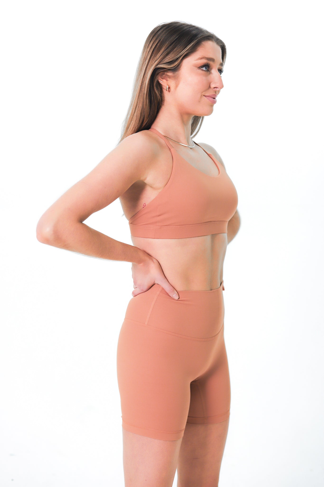 Flex Sports Bra - Caramel